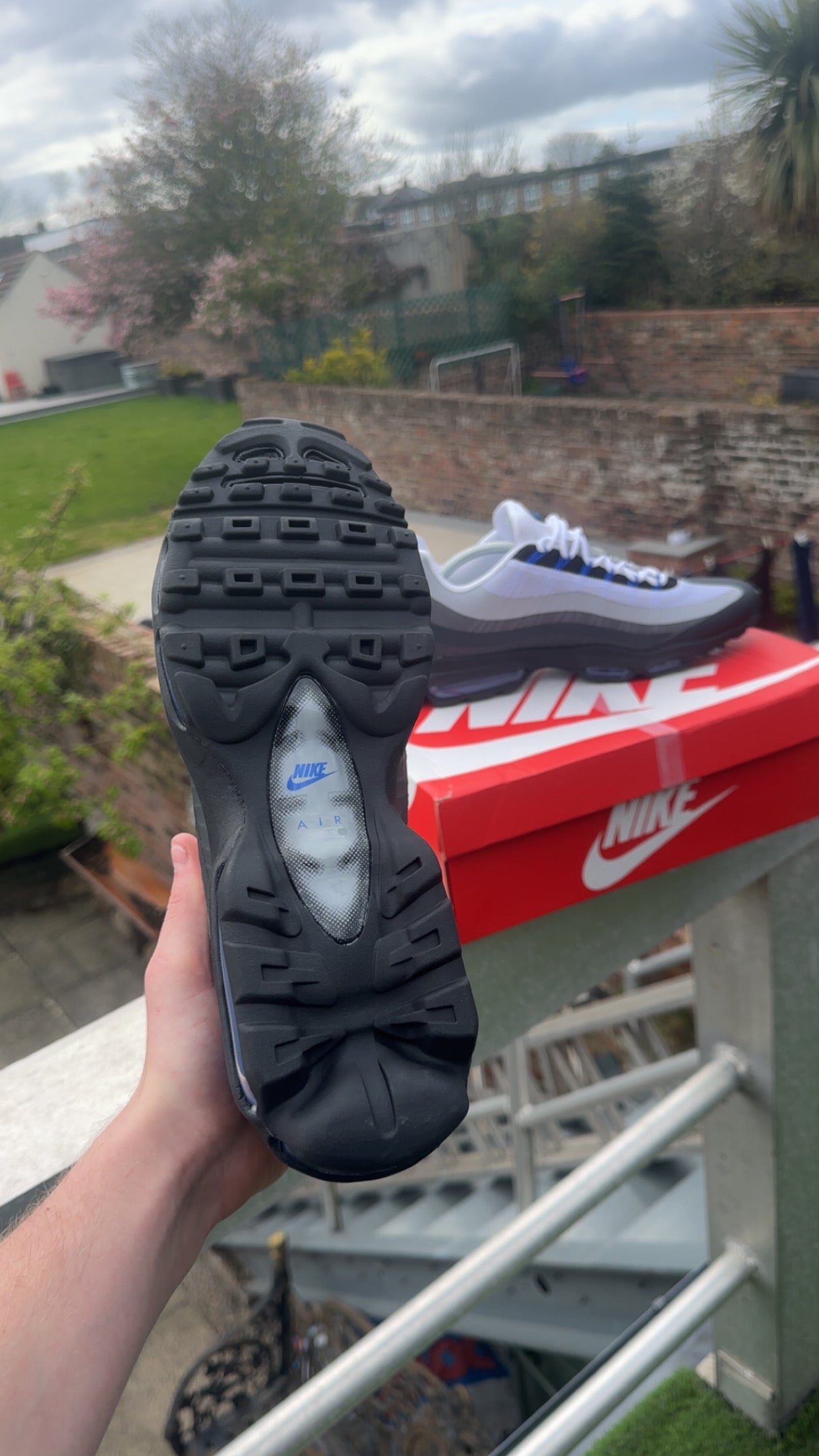 Nike air max 95 ultra grey fog blue