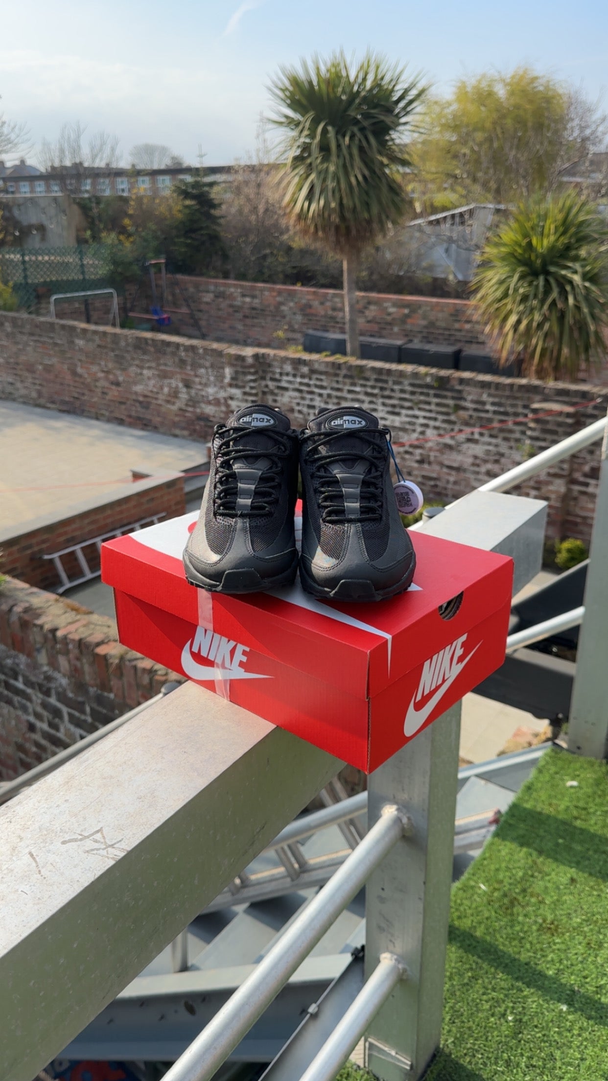 Nike air max 95 ultra triple black
