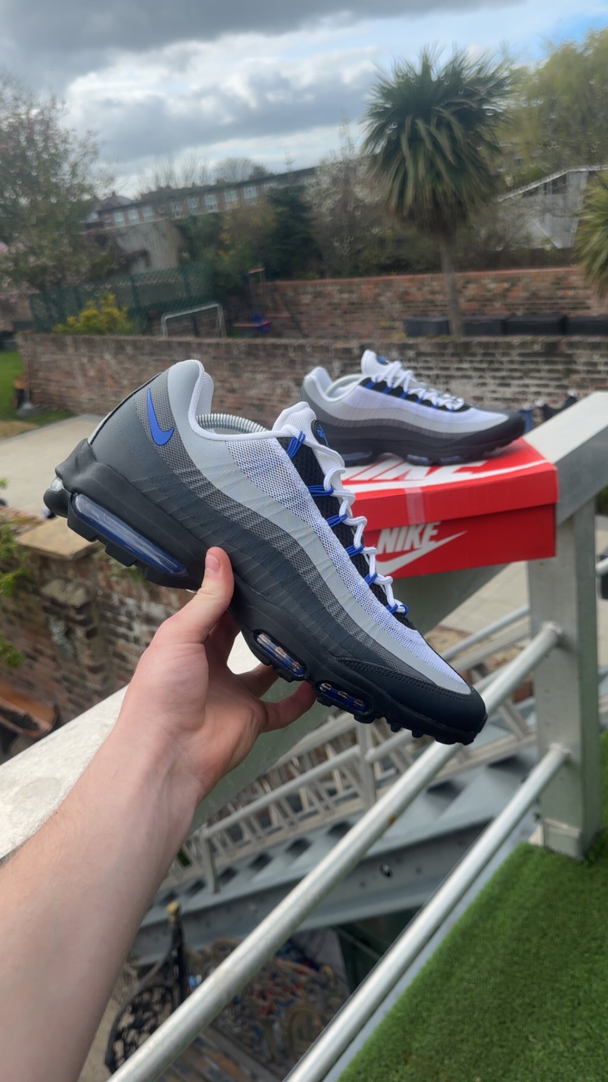 Nike air max 95 ultra grey fog blue