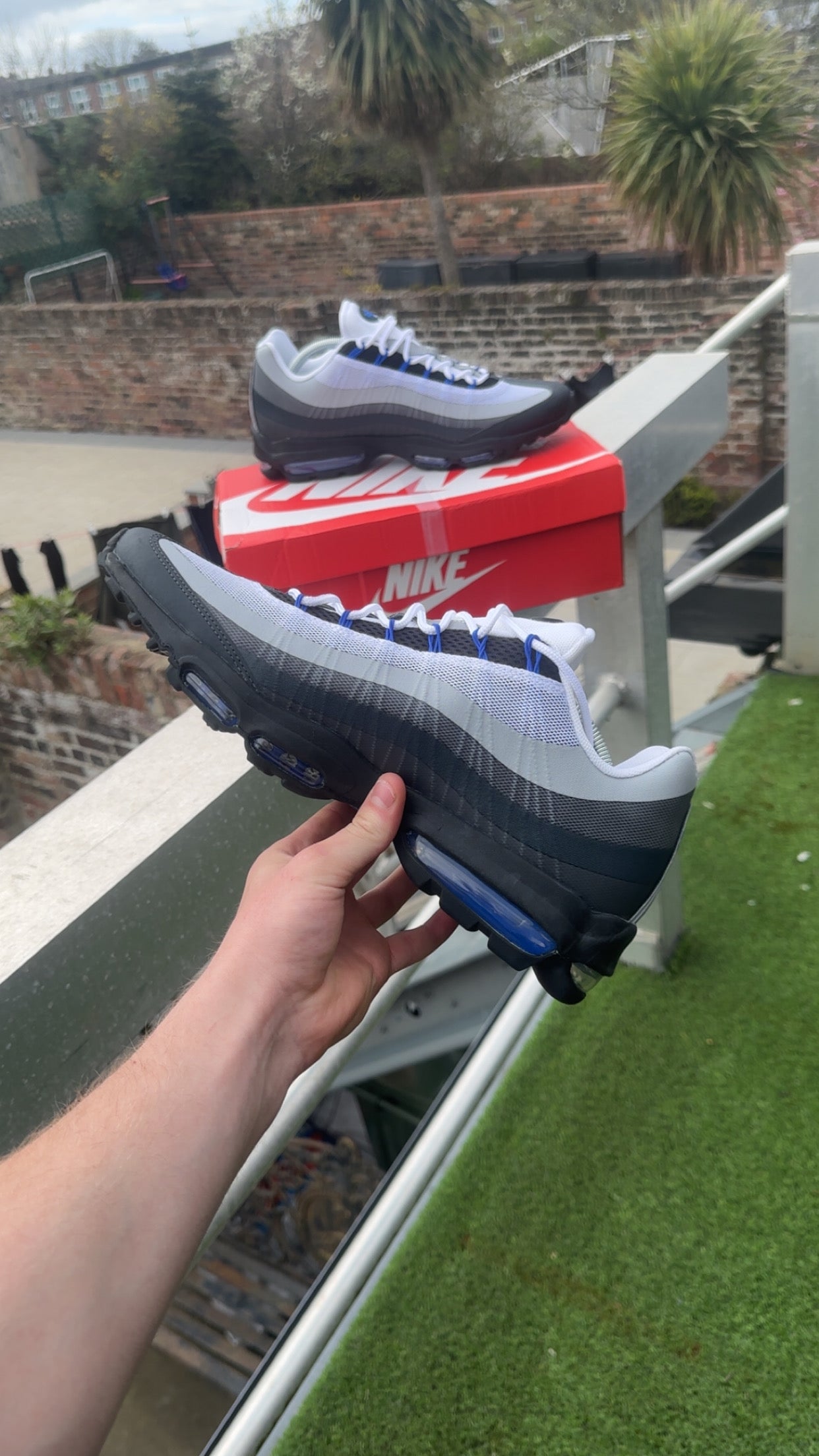 Nike air max 95 ultra grey fog blue