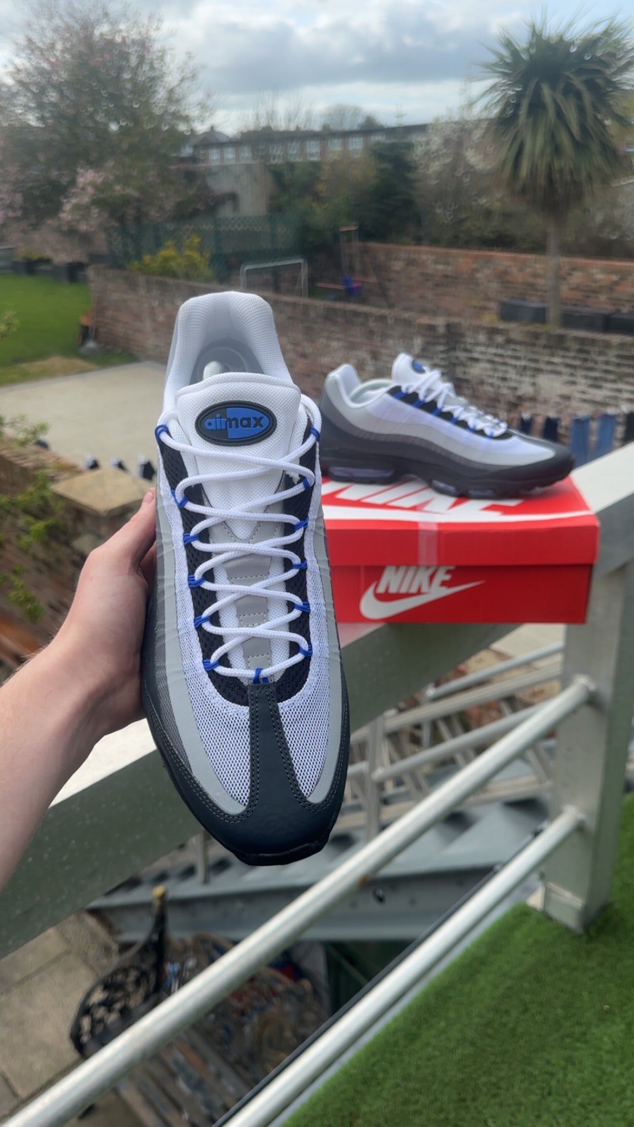 Nike air max 95 ultra grey fog blue