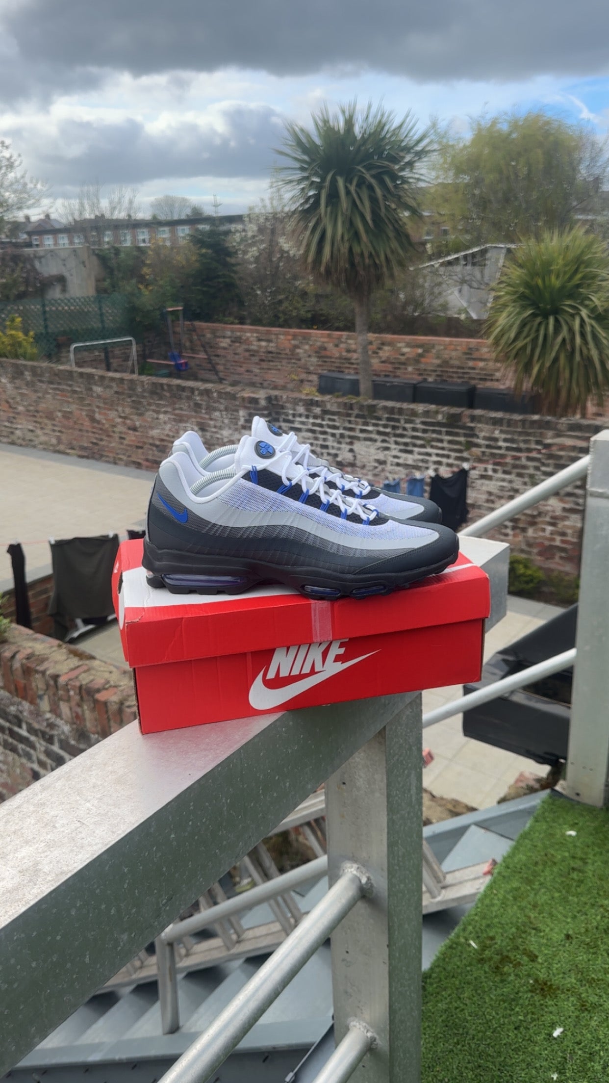 Nike air max 95 ultra grey fog blue