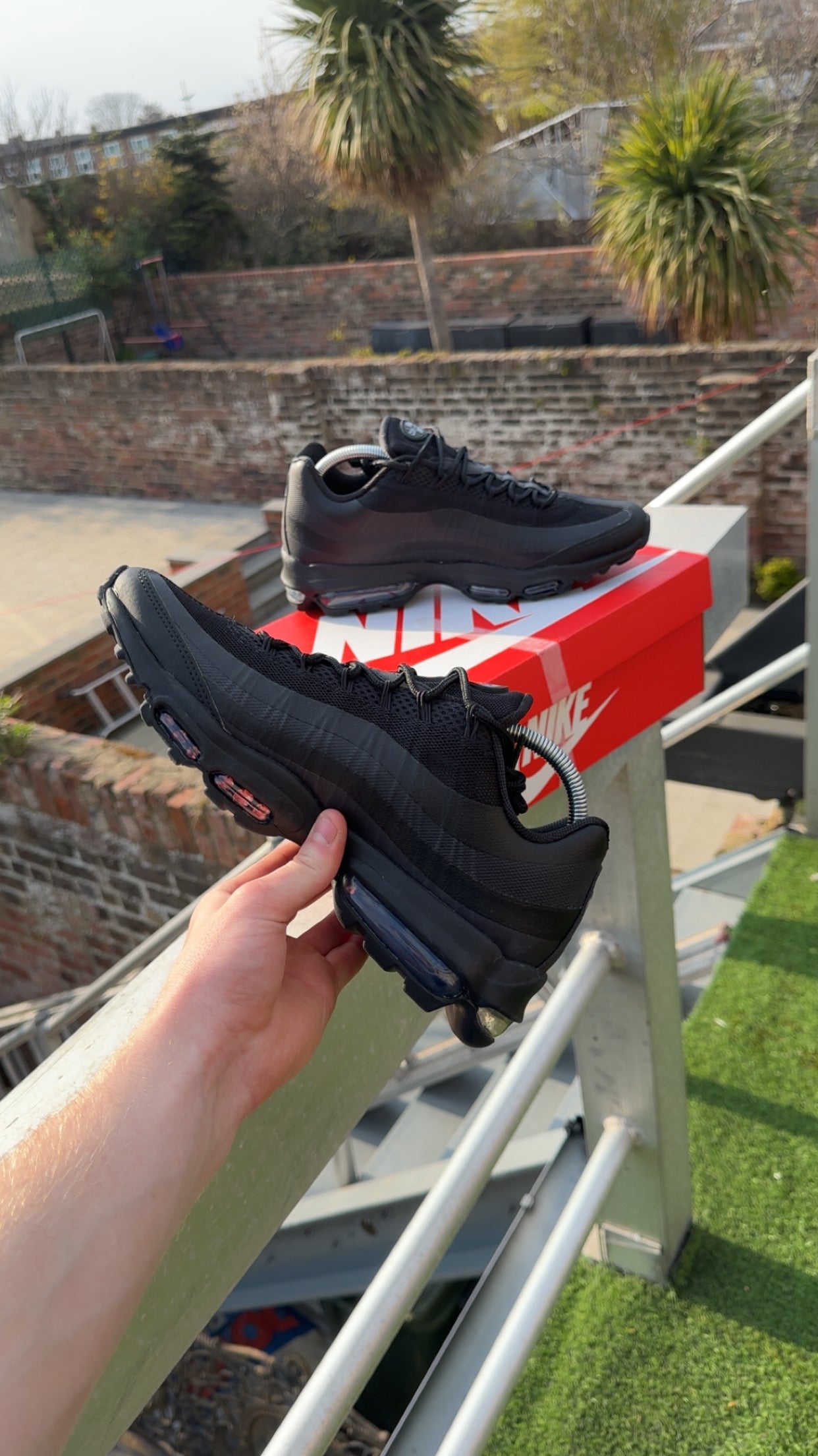 Nike air max 95 ultra triple black
