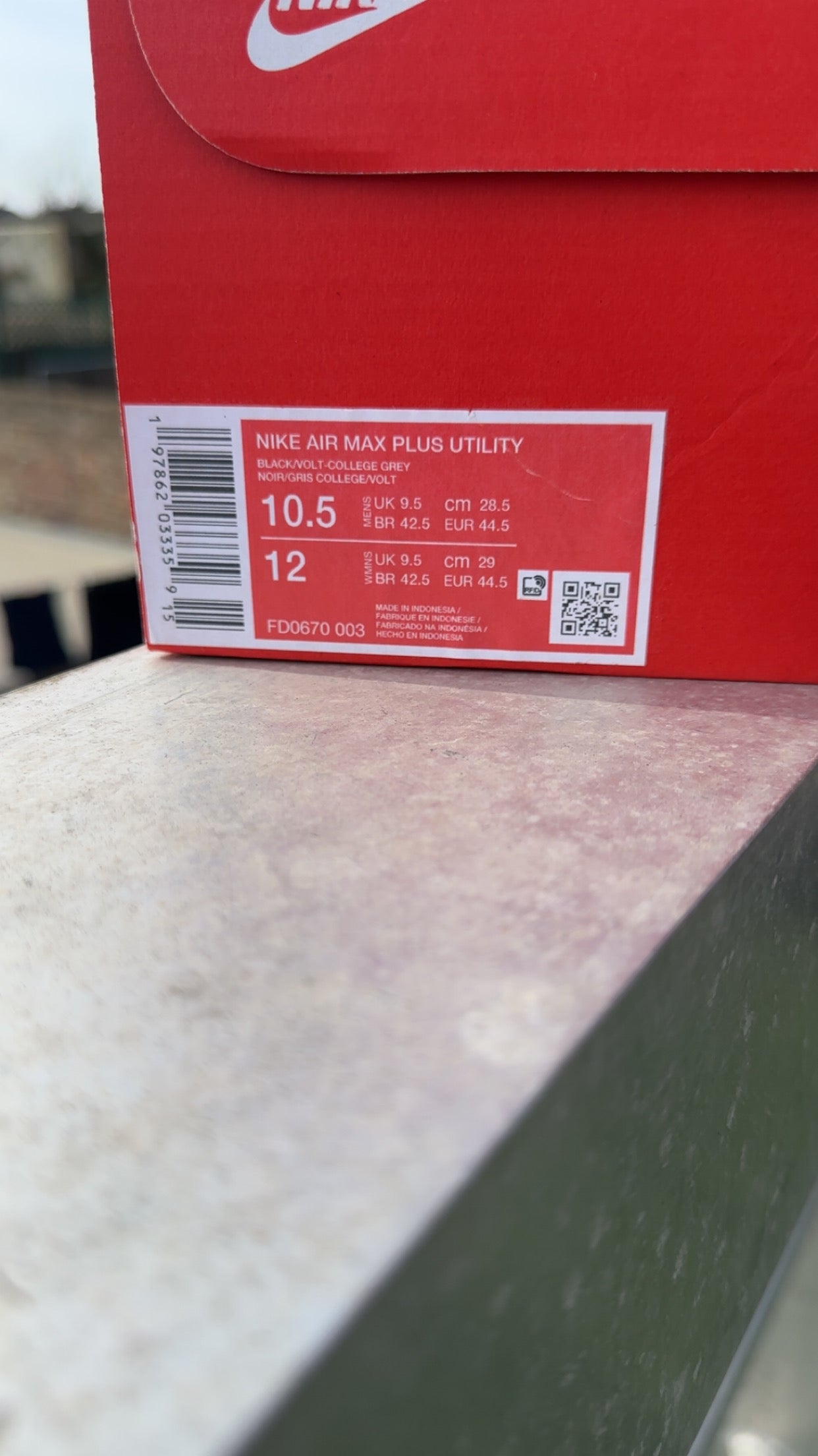 Nike air max plus particle grey vapour green