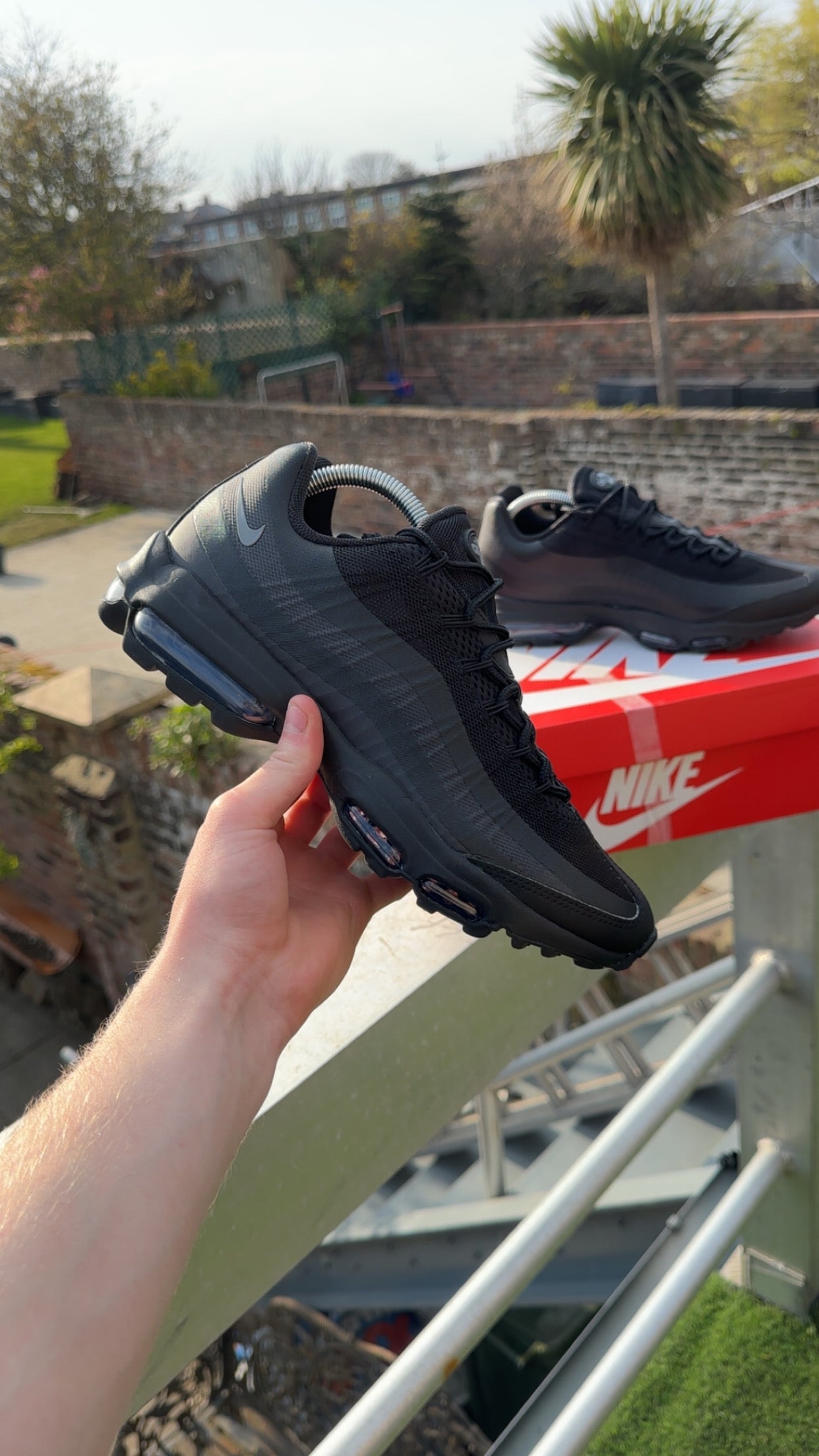 Nike air max 95 ultra triple black