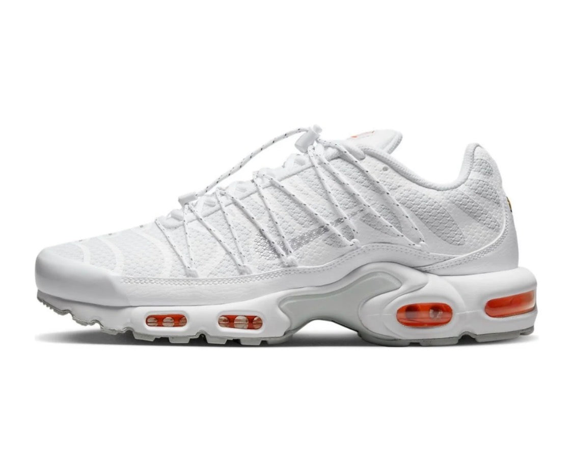 Nike air max plus utility "white safety orange"