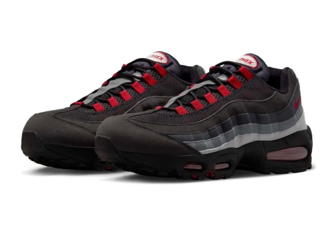 Nike x Liverpool F.C air max 95 big bubble "Black gym red"