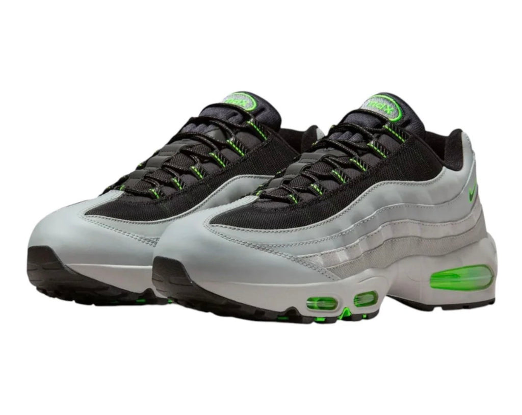 Nike air max 95 big bubble "Silver black green"