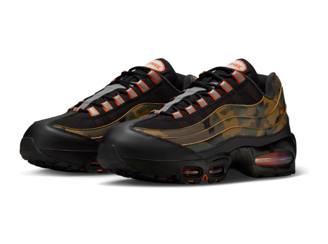 Nike air max 95 big bubble "Black golden beige camo"