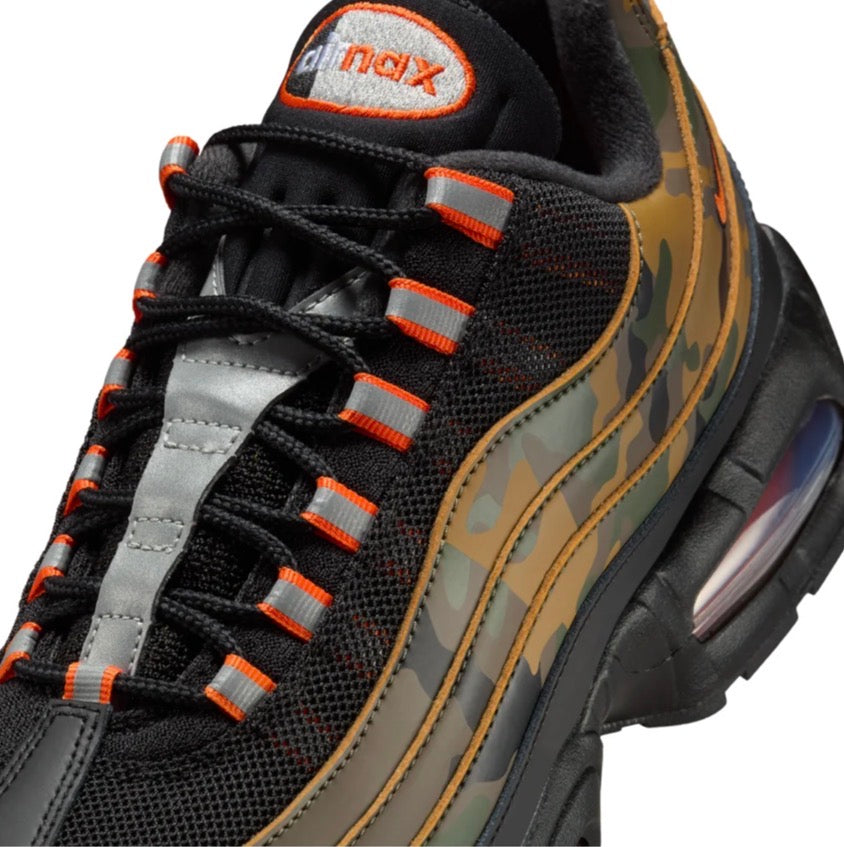 Nike air max 95 big bubble "Black golden beige camo"