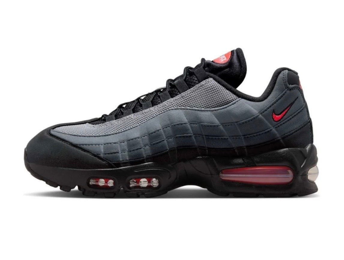 Nike air max 95 big bubble "Black bright crimson"
