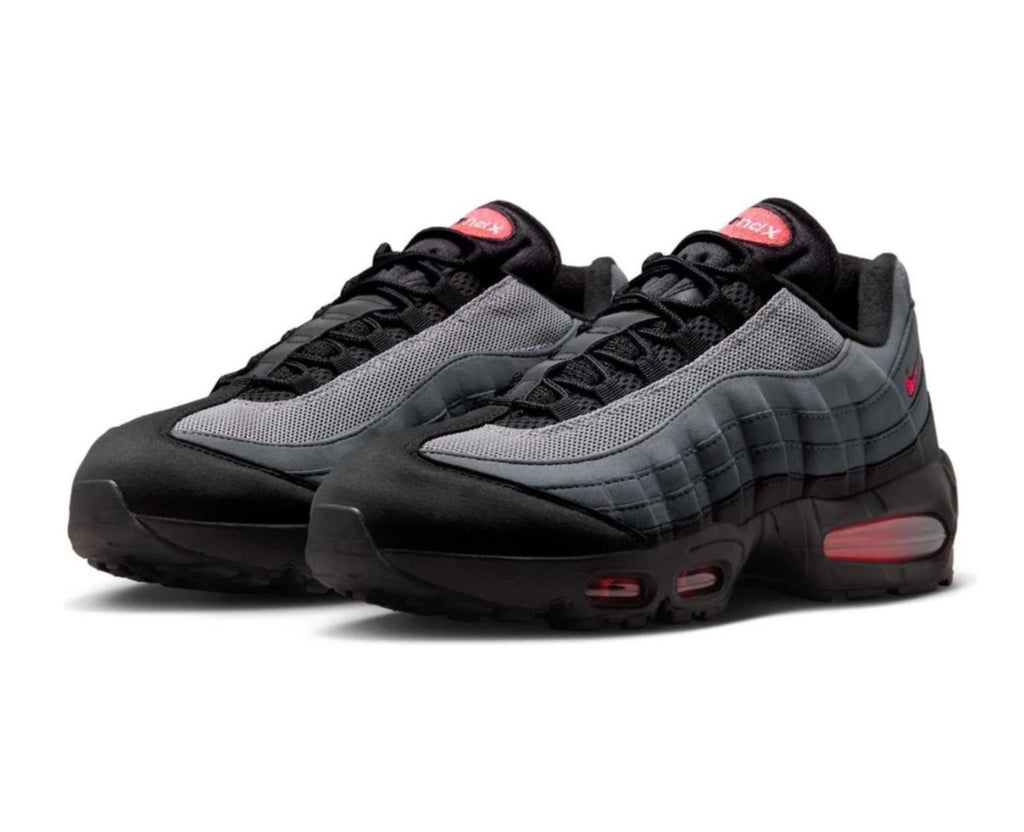 Nike air max 95 big bubble "Black bright crimson"