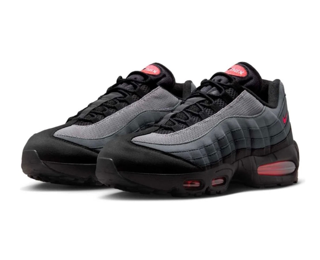 Nike air max 95 big bubble "Black bright crimson"