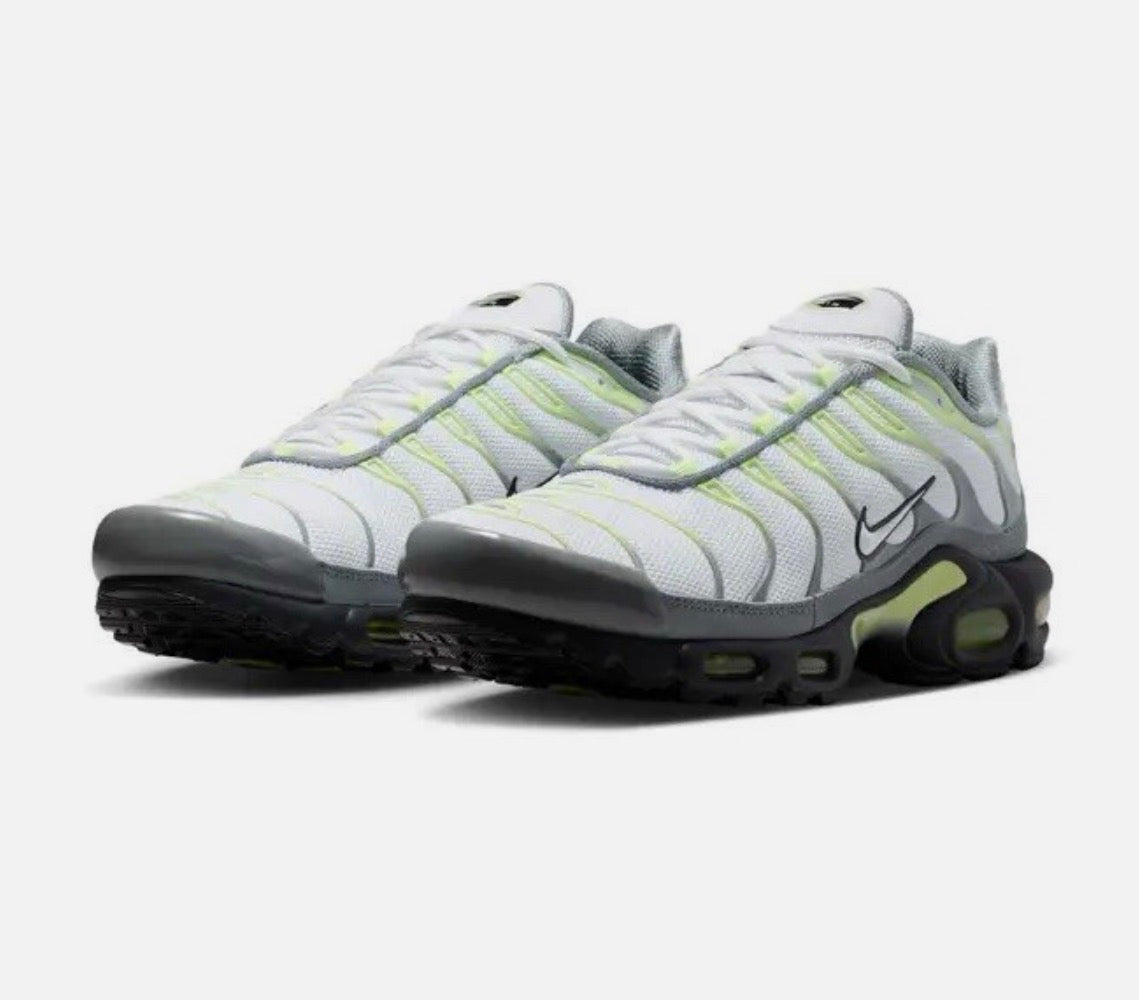 Nike air max plus "White liquid lime"