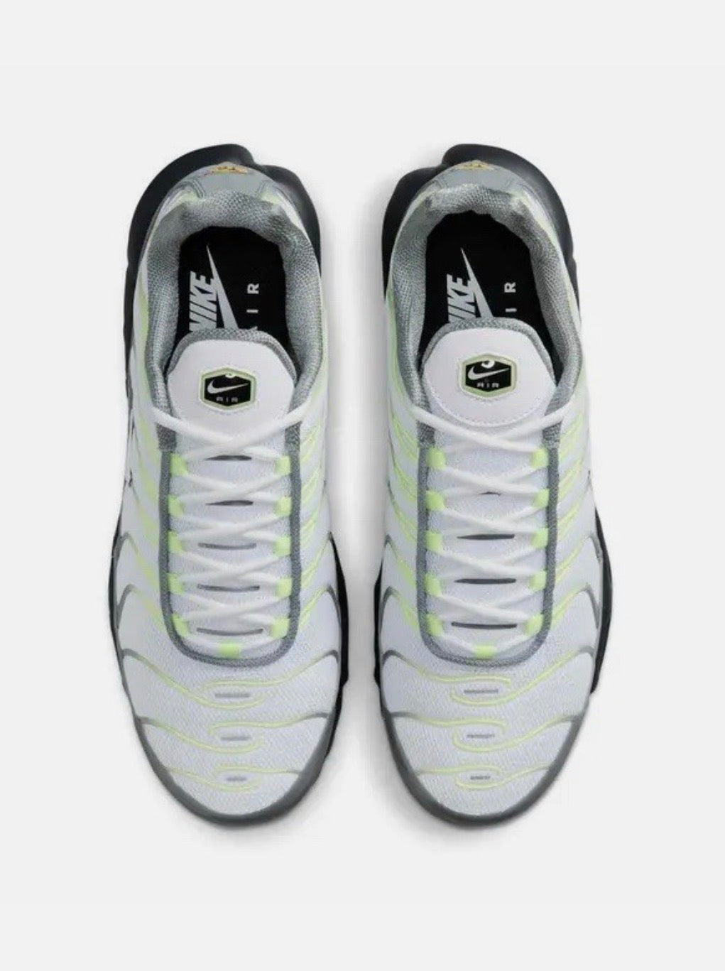 Nike air max plus "White liquid lime"