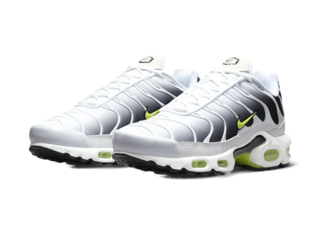 Nike air max plus "White black volt"